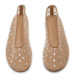 Tony Bianco Milo Skin Nylon Flat